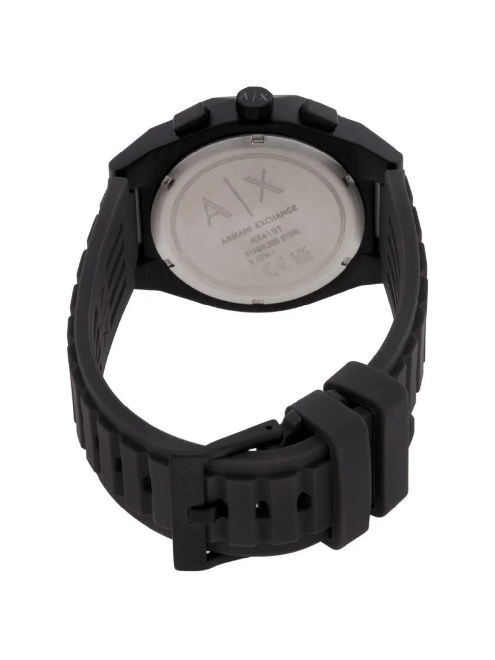 NWT Armani Exchange Sync Chronograph Quartz Grey Dial Men's Watch